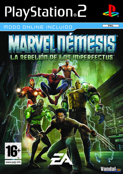 Marvel Nemesis Rise of the Imperfects para playstation-2