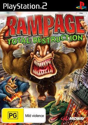 Rampage Total Destruction para playstation-2