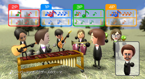 Novedades de Wii Music: Seis temas nuevos se unen a la lista.
